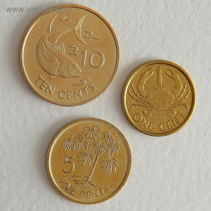 Набор монет 2004-2007 Сейшельские острова (Сейшелы) - Фото 1
