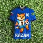 Магнит в форме футболки «Казань» - Фото 1