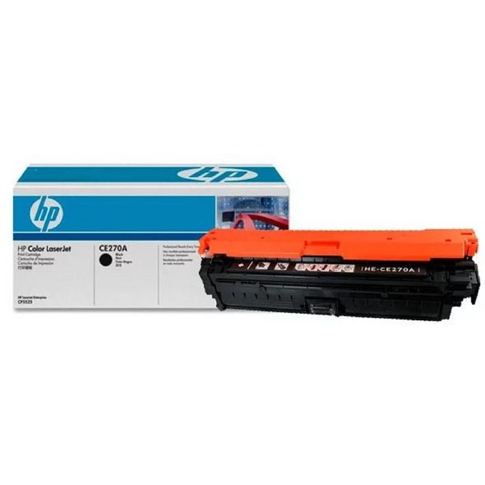 Тонер Картридж HP 650A CE270A черный для HP LJ CP5520/5525 (13500стр.) - фото 51600965