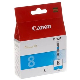 Картридж струйный Canon CLI-8C 0621B024 голубой для Canon iP6600D/4200/5200/5200R