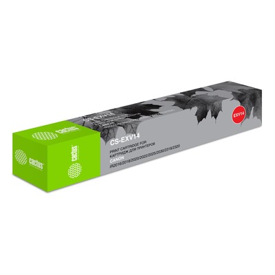Картридж Cactus CS-EXV14, чёрный, для Canon iR2016/2018/2020/2022/2025/2030/2318/2320, 8300 стр.
