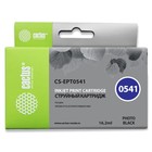 Картридж струйный Cactus CS-EPT0541 черный для Epson Stylus Photo R800/R1800 (16.2мл) - фото 51294657