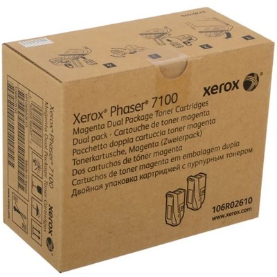 Тонер Картридж Xerox 106R02610 пурпурный для Xerox Ph 7100 (9000стр.)