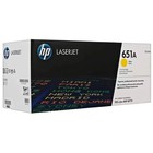 Тонер Картридж HP 651A CE342A желтый для HP LJ 700/775 (16000стр.) - фото 51347203