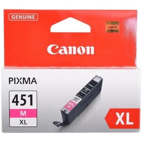 Картридж струйный Canon CLI-451XLM 6474B001 пурпурный для Canon Pixma iP7240/MG6340/MG5440