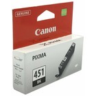 Картридж струйный Canon CLI-451BK 6523B001 черный для Canon Pixma iP7240/MG6340/MG5440 - фото 297997358