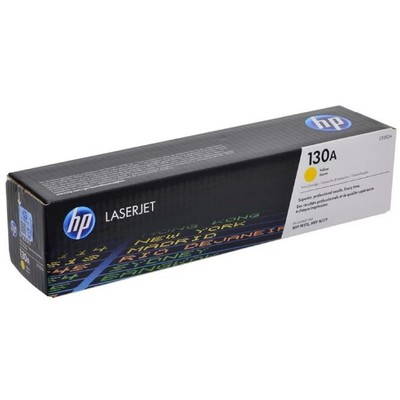 Картридж HP 130A CF352A для M153/M176/M177 (1000k), жёлтый