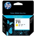 Картридж струйный HP №711 CZ132A желтый для HP DJ T120/T520 (29мл) 1724645 - фото 313340736