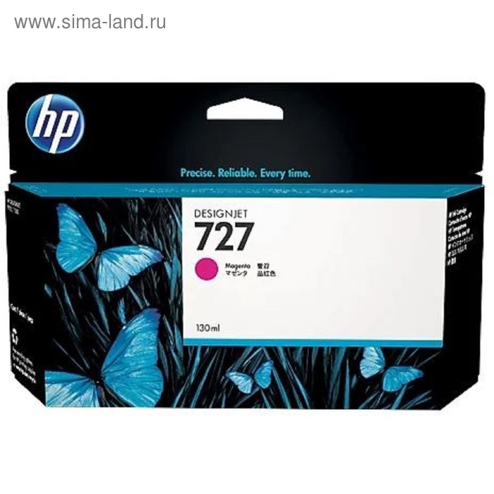 Картридж струйный HP 727 B3P20A пурпурный для HP DJ T920/T1500 (130мл) - Фото 1