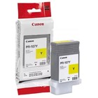 Картридж струйный Canon PFI-107 Y желтый для Canon iP F680/685/780/785 (130мл) - фото 51347207