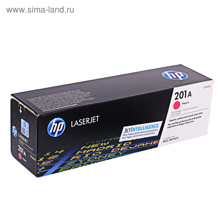 Картридж HP 201A CF403A для CLJ Pro M252/M277 (1400k), пурпурный - Фото 1