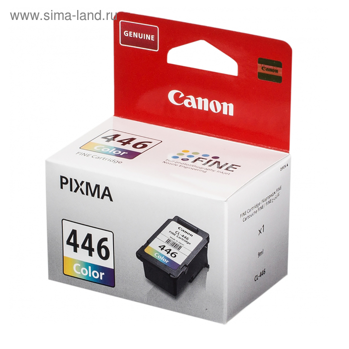 Картридж струйный Canon CL-446 8285B001 многоцветный для Canon MG2440/MG2540 - Фото 1