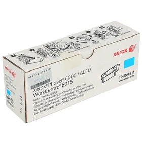 Тонер Картридж Xerox 106R01631 голубой для Xerox Ph 6000/6010N/WC 6015 (1000стр.) 1726037