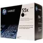 Тонер Картридж HP 55X CE255X черный для HP LJ P3015 (12500стр.)