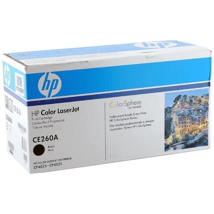 Тонер Картридж HP 647A CE260A черный для HP CLJ CP4525 (8500стр.) - фото 51294838