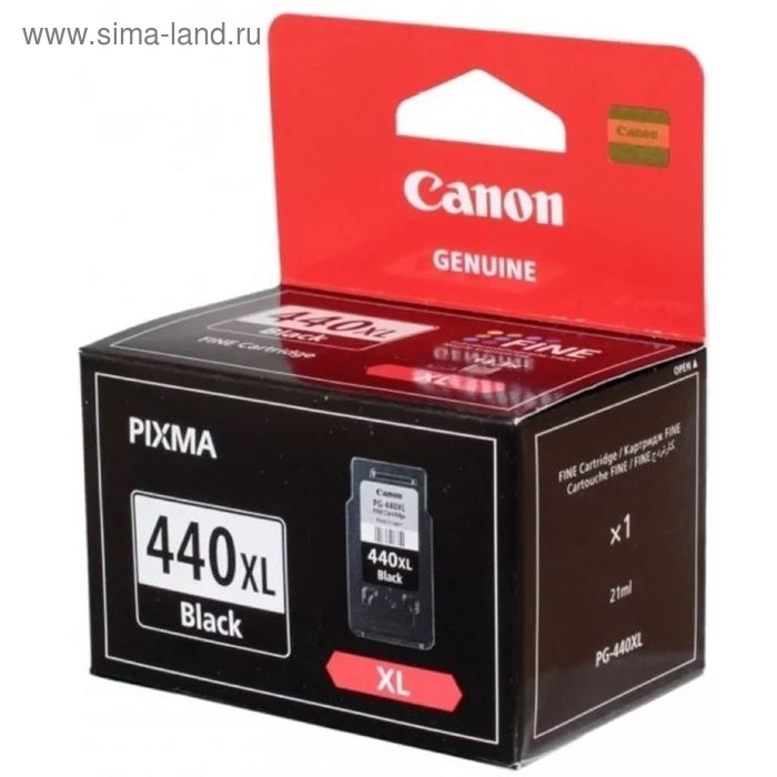 Картридж струйный Canon PG-440XL 5216B001 черный для Canon MG2140/3140 - Фото 1