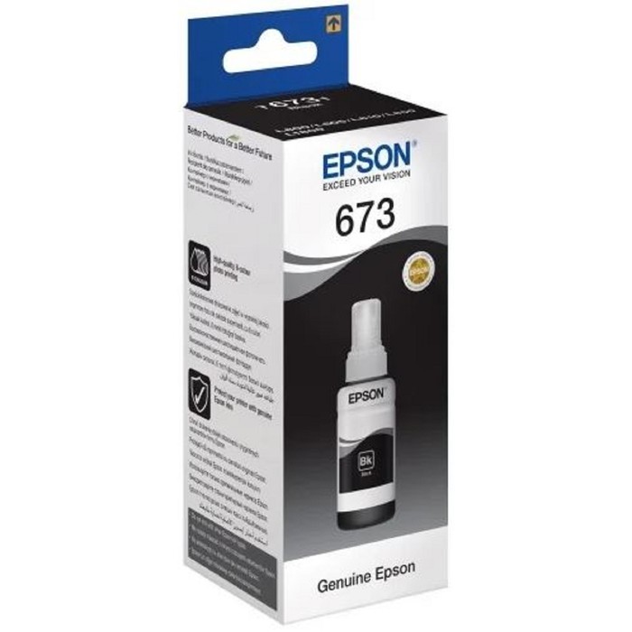 Чернила Epson C13T67314A черный для Epson L800 (1800стр.)