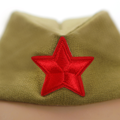 Костюм военного для мальчика: гимнастёрка, галифе, пилотка, трикотаж, хлопок 100%, рост 92 см, 1.5-3 года