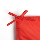 Матрас (накидка) водоотталкивающий на шезлонг, 195×63×3.5 см, красный - Фото 4