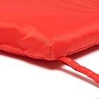 Подушка-матрас водоотталкивающ. 195х63х3,5 см, оксфорд 100% пэ, красный, синтетическое волокно - фото 9552343