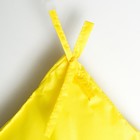 Подушка-матрас водоотталкивающий, цвет жёлтый размер 195х63х3,5 см, оксфорд, полиэстер 100%, синтетическое волокно - Фото 4