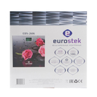 Весы напольные Eurostek ЕВS-2606, электронные, до 180 кг, рисунок "розы" - Фото 5