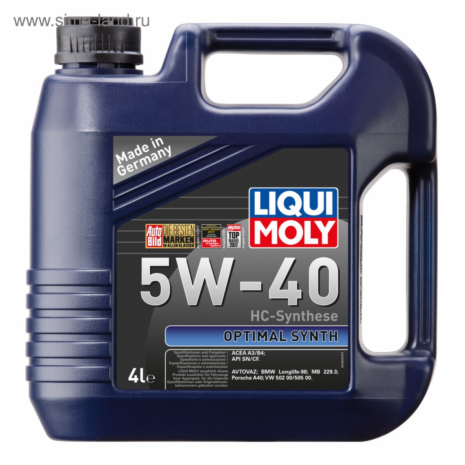 Купить Масло Liqui Moly 5w 40