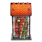 Чайный домик «Дом из красного кирпича», 9.8×9.8×17.4 см - Фото 4