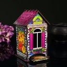 Чайный домик "Домик с цветами", 9,8×9,8×17,4 см - Фото 1