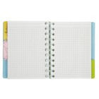 Тетрадь А6, 120 листов клетка на гребне с разделителями "Европа", картонная обложка, ламинация - Фото 4