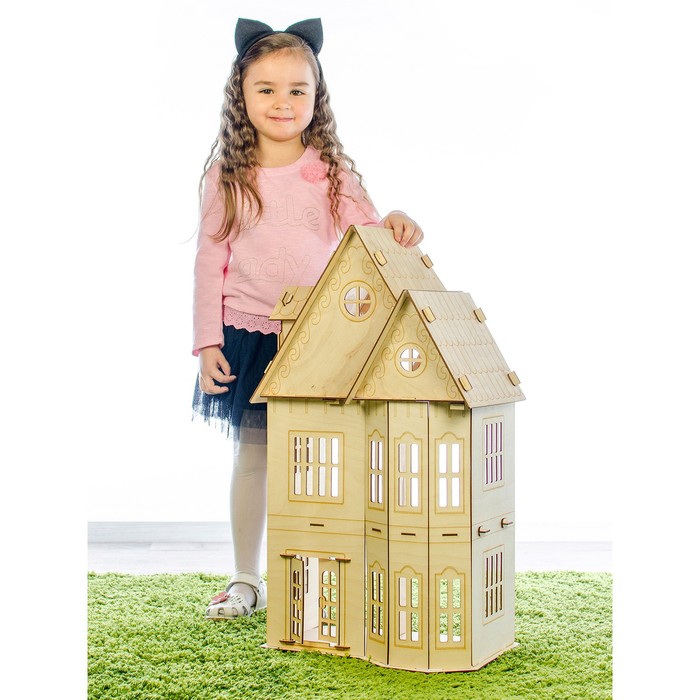 Кукольный домик «Лайт» фанера: 3 мм - фото 1911283754