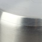 Кастрюля «Общепит», 2 л, d=16 см, h=10 см, металлическая крышка, индукция, с теплораспределительным слоем - Фото 6