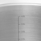 Кастрюля Катунь «Общепит», 5 л, d=20 см, h=16 см, капсульное дно, индукция, нержавеющая сталь - Фото 6