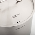 Кастрюля Катунь «Общепит», 7 л, d=22 см, h=18 см, капсульное дно, индукция, нержавеющая сталь - Фото 4