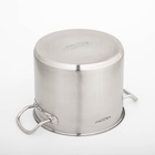 Кастрюля Катунь «Общепит», 7 л, d=22 см, h=18 см, капсульное дно, индукция, нержавеющая сталь - Фото 5