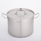 Кастрюля Катунь «Общепит», 13 л, d=28 см, h=21 см, капсульное дно, индукция, нержавеющая сталь - Фото 2