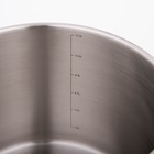 Кастрюля Катунь «Общепит», 13 л, d=28 см, h=21 см, капсульное дно, индукция, нержавеющая сталь - Фото 4