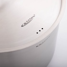 Кастрюля Катунь «Общепит», 13 л, d=28 см, h=21 см, капсульное дно, индукция, нержавеющая сталь - Фото 5