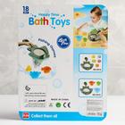 Набор игрушек для ванны «Поймай рыбку», сачок + 5 игрушек - Фото 5