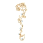 Серьга «Кафф» цветение, цвет золото - Фото 2