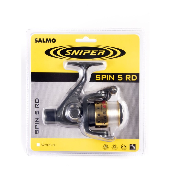 Катушка Salmo Sniper Spin 5 5220RD, 4+1BB - Фото 1