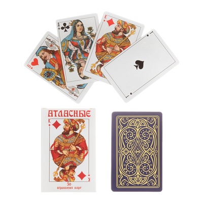 Карты игральные «Атласные», колода 36 шт.