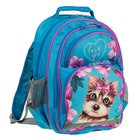 Рюкзак школьный с эргономической спинкой Luris Пиноккио 36x23x13 см для девочки, «Собачка» - Фото 2