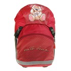 Рюкзак школьный с эргономичной спинкой на затяжке Luris Смарт 36x23x13 см + мешок для обуви, «Мишка» - Фото 2