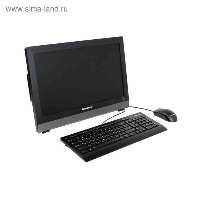 Моноблок Lenovo S200z 19.5"Cel J3060(1.6)/4Gb/500Gb/CR/noOS/клавиатура/мышь/Cam/черный - Фото 1