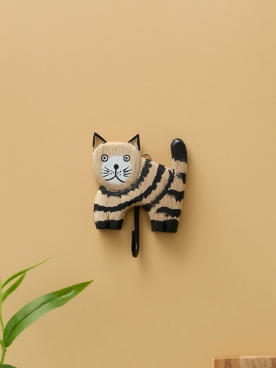 Декоративный крючок «Котик», 10×3×13 см