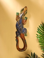 Панно «Геккон», 48×12.5×1.1 см, дерево, МИКС - Фото 1