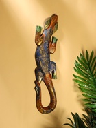 Панно «Геккон», 48×12.5×1.1 см, дерево, МИКС - Фото 2