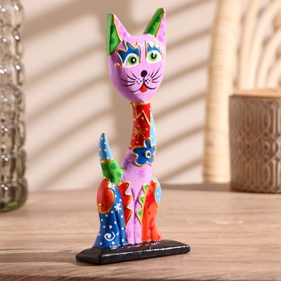 Сувенир «Кошечка», 7×5×20 см, дерево