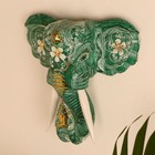 Сувенир дерево "Голова слона" 28х26х10,5 см - фото 8371990